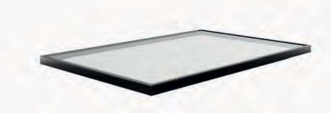 black flat roof light