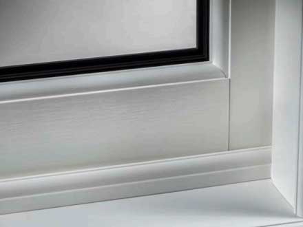 upvc sash window deep bottom rail