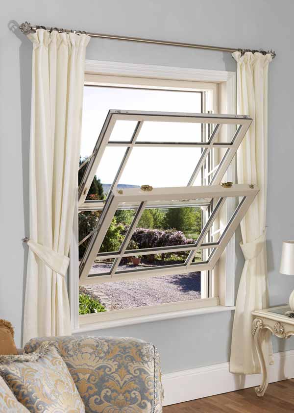 tilting inwards sash windows