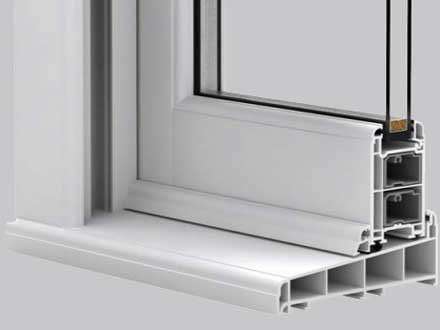 upvc sash window weather bar