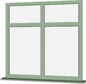 Chartwell Green UPVC Window Style 37