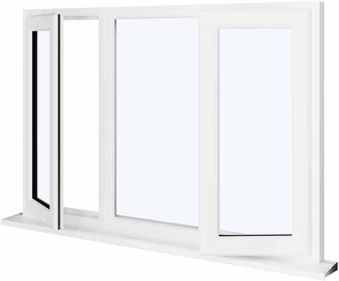 white upvc window style 24