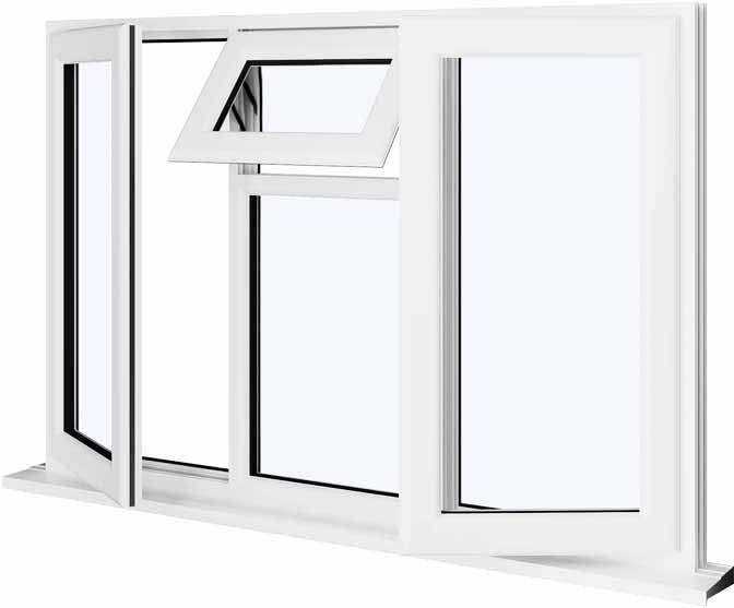 white upvc window style 26
